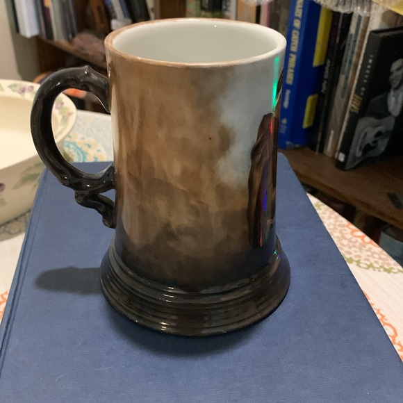 Antique Limoges J.P.L. France Jean Pouyat Limoges Beer Stein Monk At Keg - Picture 6 of 13